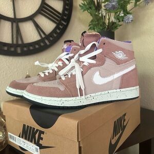 New! Nike Jordan’s Men’s Dusty Pink High-Top Sneakers